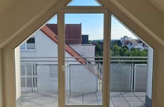 Wohnung mieten in Hans-Dorr-Allee, 65474 Bischofsheim, Stilvolle, gepflegte 2-Raum-DG-Wohnung mit Balkon und Einbauküche in Bischofsheim