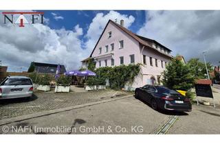 Gewerbeimmobilie kaufen in 73614 Schorndorf, ***Anlageobjekt, Wohn- und Geschäftshaus, ehemaliges Wirtshaus + Baugrundstück***