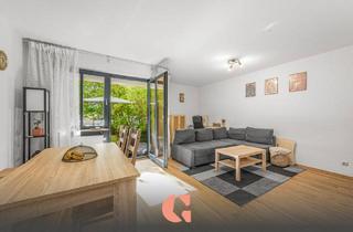 Wohnung kaufen in Tal, 80992 München, U-Bahn-Nähe! - 2,5-Zimmer-Gartenwohnung mit Terrasse und Balkon - Erbbaurecht