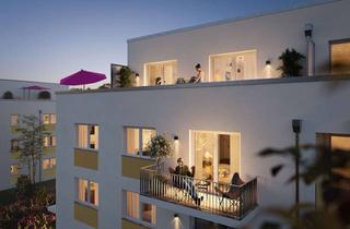 Penthouse kaufen in Alte Leimengrube, 68526 Ladenburg, 2-Zimmer-Penthousewohnung mit großer Terrasse und Panorama.