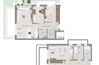 Wohnung kaufen in 74369 Löchgau, Ihr neues Zuhause auf zwei Ebenen, flexibel nutzbar mit Garten