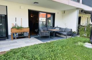 Wohnung kaufen in 87746 Erkheim, Schorer-Immobilien: Traumhafte Erdgeschoß-Wohnung mit Südterrasse