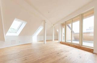 Wohnung mieten in Fabrikstraße 37, 04435 Schkeuditz, Traumhafte Dachgeschosswohnung | Tageslichtbäder | Loggia | Abstellraum | Echtholzparkett