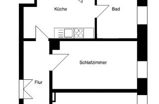 Wohnung mieten in Rathausstraße 43, 04416 Markkleeberg, Schöne 2-Zimmer-Wohnung in Markkleeberg, mit Balkon, mitten im Zentrum