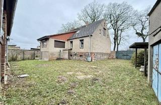 Einfamilienhaus kaufen in 16775 Gransee, Platzwunder mit Potenzial – Einfamilienhaus mit Teilkeller und Scheune für Macher