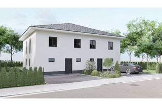 Doppelhaushälfte kaufen in 33818 Leopoldshöhe, Neubau Doppelhaushälfte, Ideal für die junge Familie, FBH, A+, PV-Anlage, Lüftung