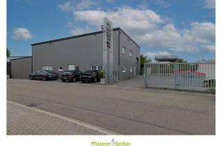 Geschäftslokal mieten in 76689 Karlsdorf-Neuthard, Moderne Industriehalle mit Büros und großem Außenbereich in Karlsdorf – Perfekt für Ihr Unternehmen!