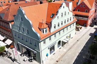 Gewerbeimmobilie mieten in 91710 Gunzenhausen, Repräsentatives Gewerbe zur Miete in Top Innenstadtlage mit historischem Charme für Ihre Unternehmun
