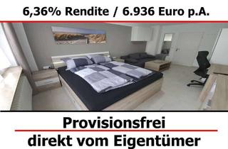 Wohnung kaufen in Jahnstr., 72406 Bisingen, 6,36 % Rendite - möbliertes Apartement als Kapitalanlage - Provisionsfrei