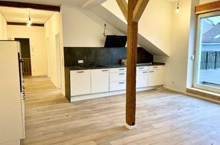 Wohnung mieten in Hauptstraße, 13127 Französisch Buchholz, große Dachterrasse: Wohnen mit Charme in sanierter Scheune mit hochwertiger Einbauküche