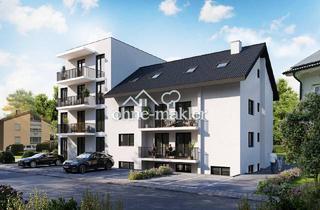 Penthouse kaufen in 79415 Bad Bellingen, Erstbezug: Helle Neubau-Wohnung inklusive Balkon mit Abendsonne im 1. OG (WG4)