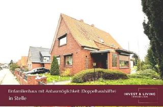 Doppelhaushälfte kaufen in 21435 Stelle, Grundstück bebaut mit Wohnhaus aus dem eine Doppelhaushälfte entstehen könnte