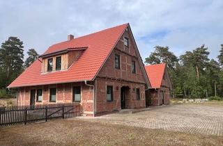 Haus kaufen in 29491 Prezelle, Neubau Fachwerk-Ensemble auf weitläufigem Natur- und Waldgrundstück