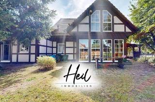 Einfamilienhaus kaufen in 04654 Frohburg, Frohburg - Gepflegtes Fachwerkeinfamilienhaus I Garage I Baumhaus I Fußbodenheizung
