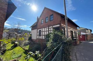 Haus kaufen in 64823 Groß-Umstadt, Groß-Umstadt - Charmantes Fachwerkhaus mit Wintergarten im Ortskern von Heubach...