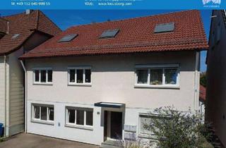 Wohnung kaufen in 73466 Lauchheim, NEUER WOHNKOMFORT - FRISCH RENOVIERTE 2-ZIMMER ERDGESCHOSS WOHNUNG MITTEN IN LAUCHHEIM