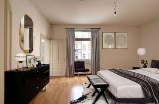 Wohnung kaufen in 60316 Ostend, Einzigartige Stilaltbau Zwei-Zimmer-Wohnung nahe Berger Straße