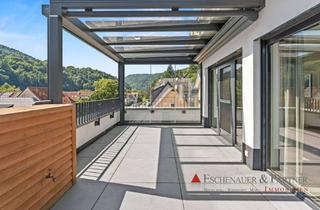 Penthouse kaufen in In Der Neckarhelle 110, 69118 Ziegelhausen, Neuwertiges Luxus-Penthouse mit Neckarblick, 3 Terrassen und barrierefreiem Zugang