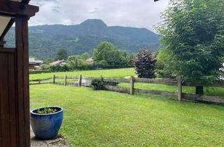 Wohnung kaufen in 83259 Schleching, 2 Zimmer, Erdgeschoss Wohnung mit zweiter Ebene, Terrasse und Bergblick