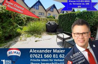 Wohnung mieten in 79618 Rheinfelden, Grosse 3-Zi-EG-Wohnung mit Terrasse und TG zentral in Rheinfelden