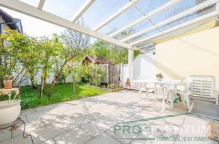 Haus kaufen in 85609 Aschheim, Aschheim: modernes RMH, 159 m², 40 m² Studio, Hobbyraum, Westgarten, 5-Zi-Option - ideal für Kinder