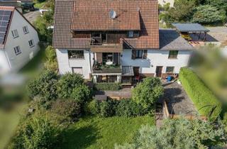 Haus kaufen in 71540 Murrhardt, Zweifamilienhaus mit Traum-Ausblick – großer Garten – überdachte Terrasse – 2 Balkone - Doppelgarage