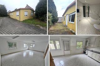 Gewerbeimmobilie mieten in 04683 Belgershain, Büro- o. Wohngebäude im Mischgebiet mit ca. 155 m², 4 Räume, EBK, Bad m. W+D+U+F, Terrasse, Fubo-Hzg.