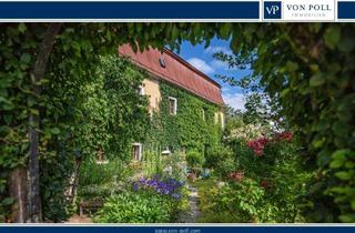 Haus kaufen in 94110 Wegscheid, Denkmalgeschütztes Wohnhaus aus dem 18. Jahrhundert, ehemaliges Mühlengebäude in idyllischem Garten