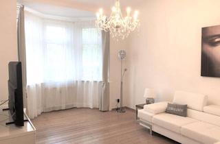 Wohnung mieten in 68259 Feudenheim, Traumhaft schöne und voll möblierte Jugendstilwohnung mit Terrasse und eigenem Garten.