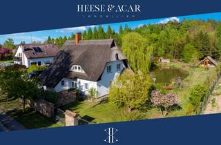 Haus kaufen in 17237 Carpin, Traumhaftes Domizil am Müritzer Nationalpark mit privatem Naturteich, Nebengelass und Doppelgarage