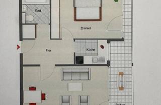 Wohnung kaufen in 86391 Stadtbergen, Stadtbergen - Provisionsfrei: Vermietete 2 ZKB 4% Rendite Kriegshaber