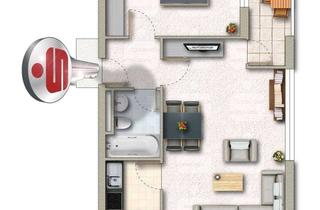 Wohnung kaufen in 66333 Völklingen, Kompakte Eigentumswohnung in Innenstadtlage auf einem Erbbaugrundstück in Völklingen