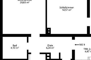Wohnung mieten in Veronikastraße 88, 45131 Rüttenscheid, Helle, teilmöblierte 3-Zimmer-Wohnung mit Loggia im Herzen von Rüttenscheid