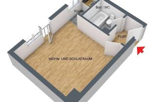 Wohnung mieten in 86153 Innenstadt, ideal für Student*in - zentral, modern, hell, ruhig