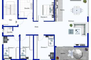 Wohnung mieten in Lindenstraße, 35435 Wettenberg, Moderne 5-Zimmer-Neubauwohnung mit Süd-Balkon in Wettenberg