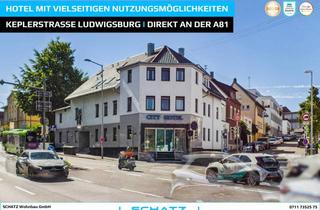 Gewerbeimmobilie kaufen in Saarstraße, 71636 Ludwigsburg, Gepflegtes vollausgestattes Hotel zu verkaufen I Möglichkeit als Monteurshotel