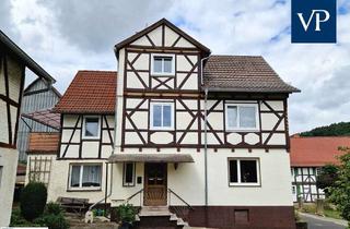 Einfamilienhaus kaufen in 37293 Herleshausen, Gepflegtes Einfamilienhaus mit Obstgarten und Scheune