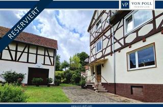 Einfamilienhaus kaufen in 37293 Herleshausen, Gepflegtes Einfamilienhaus mit Obstgarten und Scheune