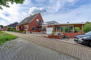 Einfamilienhaus kaufen in 26759 Hinte, Freier Blick! Top gepfl. Einfamilienhaus mit Anbau, Wintergarten, Dachterrasse in ruhiger Lage!