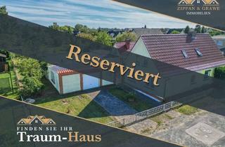Doppelhaushälfte kaufen in 18356 Barth, Doppelhaushälfte mit großem Grundstück, zwei Bungalows und vielseitigen Nutzungsmöglichkeiten