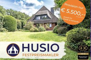 Villa kaufen in 22844 Norderstedt, Repräsentative Villa mit großem Grundstück und drei Natursteinterrassen am Stadtpark