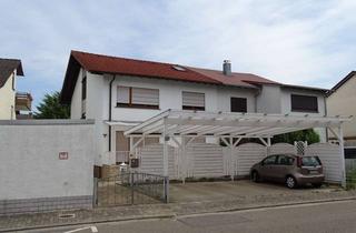 Haus kaufen in 68723 Oftersheim, Großes Zweifamilienhaus mit 3 Carportstellplätzen, Garage, Verkaufsfläche im Untergeschoss