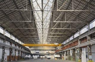 Gewerbeimmobilie mieten in Gartenfelderstraße 14, 13599 Haselhorst, Belgienhalle - ca. 6.450 m² für Lager, Logistik, Produktion, Veranstaltungen, etc.