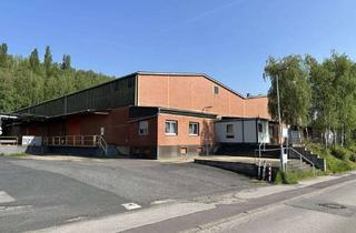 Gewerbeimmobilie kaufen in 52222 Stolberg, Industriehallen/Lagerhallen/ Doppelhalle mit Büroanbauten ca. 2350m² Hallenflächen in Stolberg Rhld.