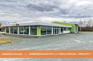 Gewerbeimmobilie kaufen in 08258 Markneukirchen, GEWERBEGRUNDSTÜCK mit WERKSTATTHALLEN + VERKAUFSRAUM ::: MARKNEUKIRCHEN