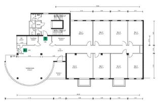 Gewerbeimmobilie mieten in Alexander Puschkin Platz 4c, 01587 Riesa, Top-Lage & viel Fläche: 350 m² Gewerbeeinheit mit großer Fensterfront zu vermieten