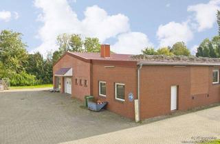 Gewerbeimmobilie kaufen in 26831 Bunde, Gewerbehalle mit Büroräumen und zweiter Lagerhalle