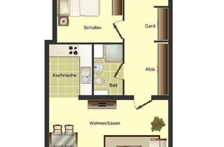 Sozialwohnungen mieten in Mittelstraße 14 c, 32683 Barntrup, 2-Zimmer-Wohnung in Barntrup, WBS notwendig