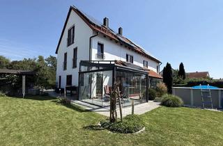 Doppelhaushälfte kaufen in 84030 Ergolding, „Exklusiv in Ergolding – großzügige Doppelhaushälfte mit Gartenparadies, Wintergarten und Solaranlag