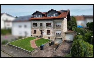 Haus kaufen in 66271 Kleinblittersdorf, KAPITALANLEGER AUFGEPASST! 3-FH mit Entwicklungspotenzial in Kleinblittersdorf-Bliesransbach